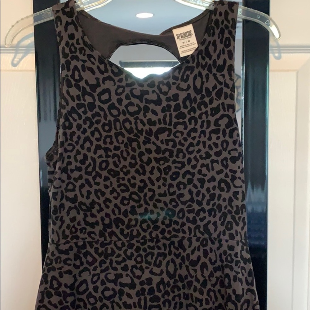 Pink Victoria Secret animal print dress size M